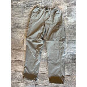 Kuhl Hiking Pants size 12 Womens Convertible Nylon Cargo Zip Off Shorts‎ Outdoor